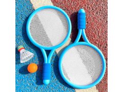 Dětská sada na badminton - pálky, míček, košíček