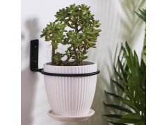 Nástěnný držák na květináč 10 cm