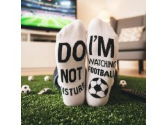 Ponožky - Nerušit, dávají fotbal