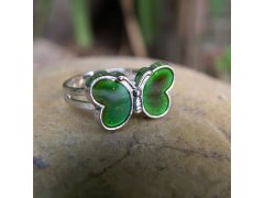 Prstýnek s emocemi - motýlek