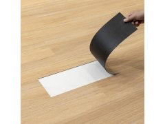 PVC samolepicí dřevěná podlaha - jasan světlý