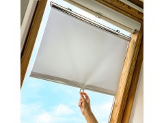 Rolovací sluneční clona světlá 50 x 125 cm