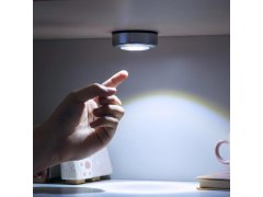 Samolepící lampička 3 LED stříbrná