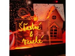 Vánoční ozdoba k dokreslení - dárek