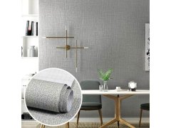 Vinylová tapeta na zeď 300 cm - šedá