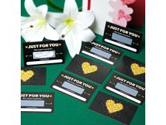 Vlastní stírací losy na míru 10 ks