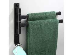 Vyklápěcí věšák na ručník - 2 ramena