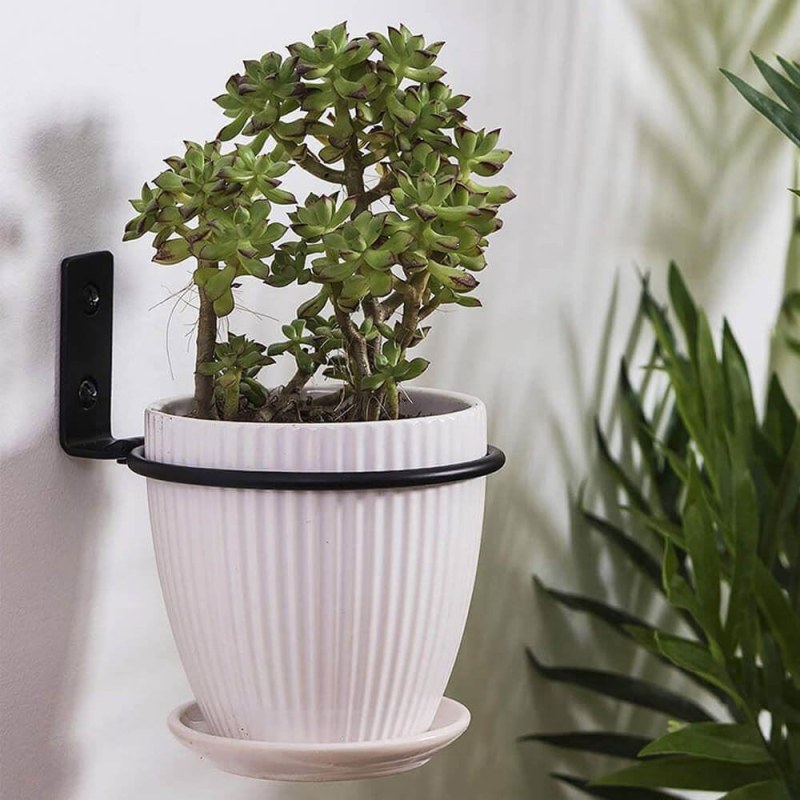 Nástěnný držák na květináč 10 cm