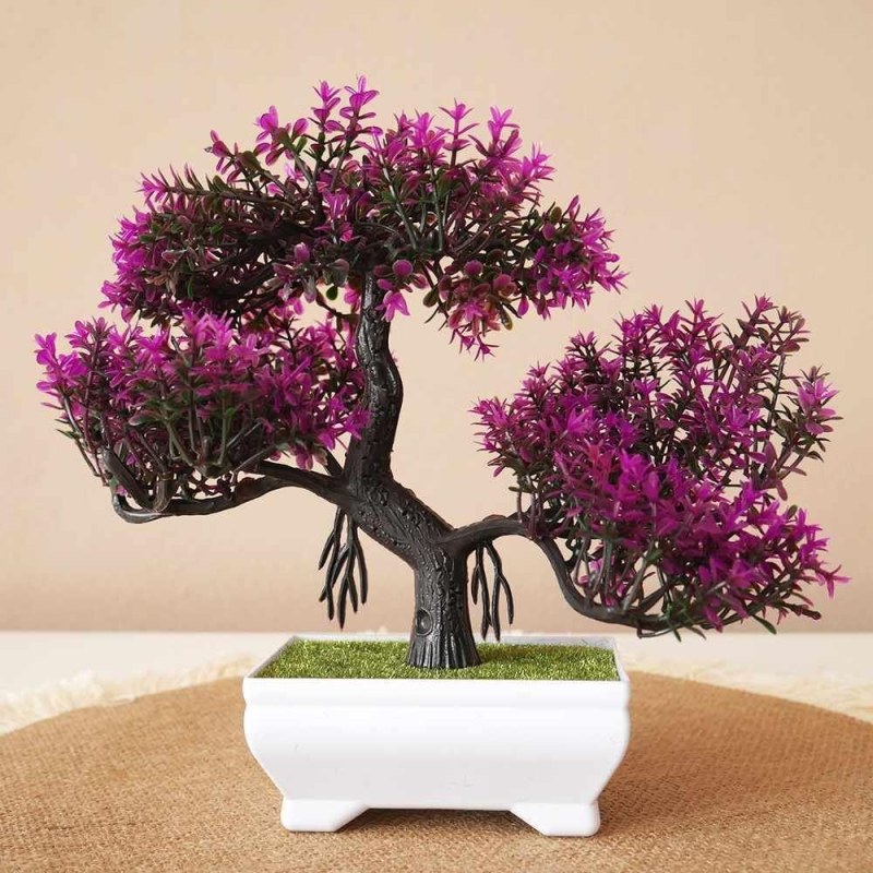 Umělá bonsai - fialová