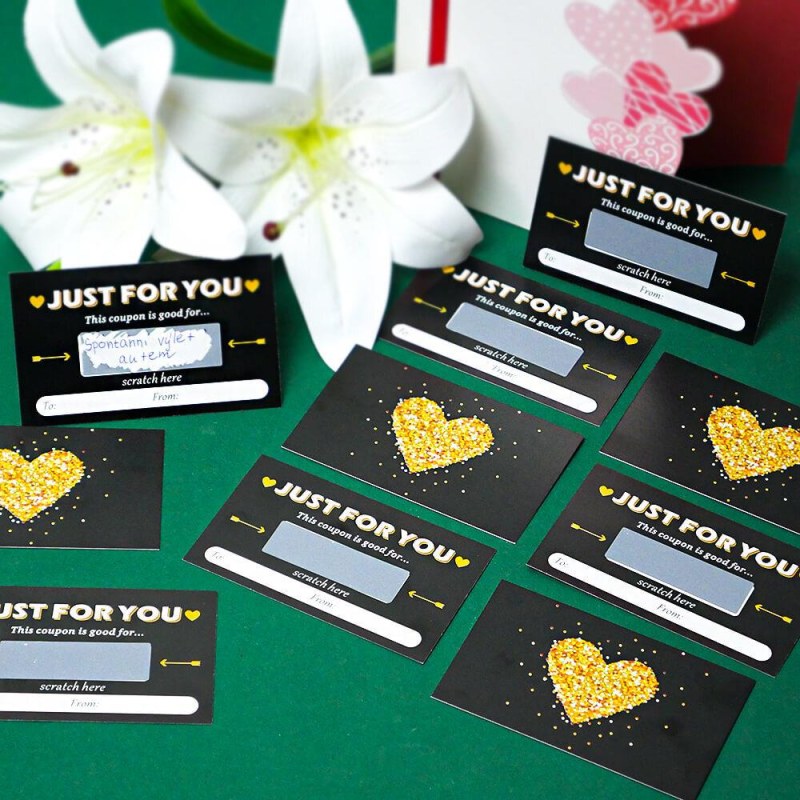 Vlastní stírací losy na míru 10 ks